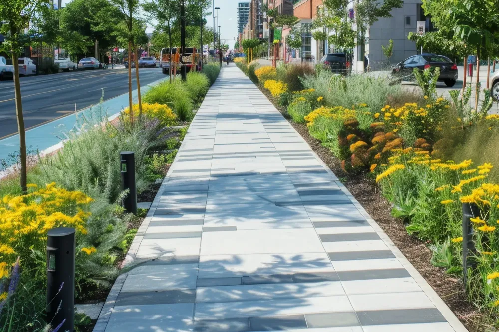 aménagement urbain près de Cergy