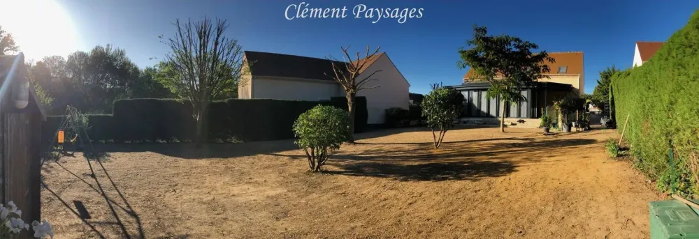 remise en état de jardin : après